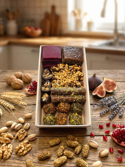 Magi Mix Paket – Glutensiz & Rafine Şekersiz Geleneksel Sağlıklı Atıştırmalıklar | 400g magi